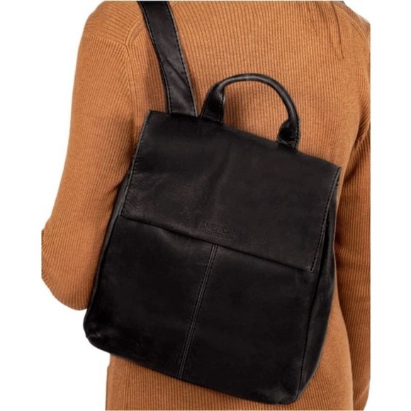 American Leather Co. Liberty Backpack, Black Utility Minimalist - Picture 4 of 16